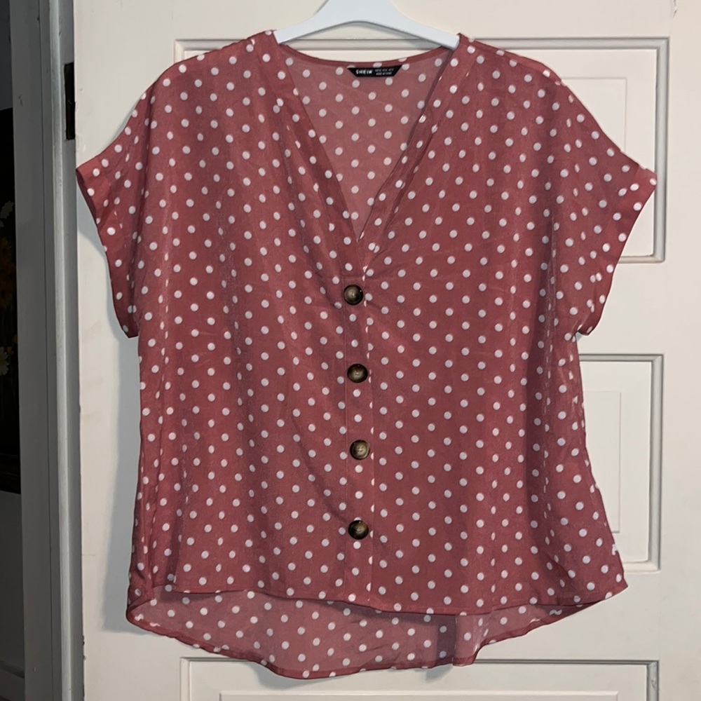 Polka Dot Blouse